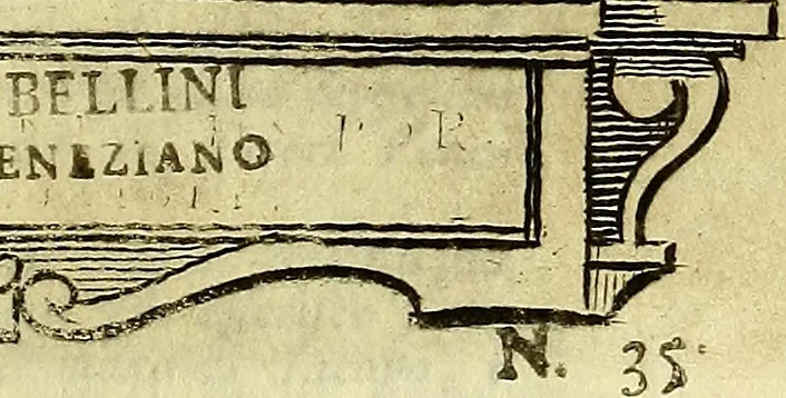 An illustration from Vite de più eccellenti pittori scultori ed architetti, 1767, leaf 432