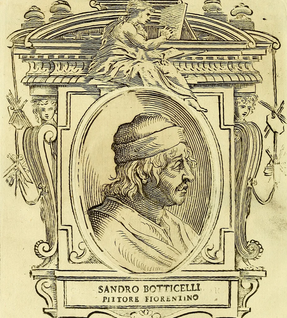 An illustration from Vite de più eccellenti pittori scultori ed architetti, 1767, leaf 529