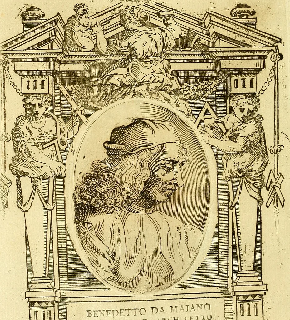 An illustration from Vite de più eccellenti pittori scultori ed architetti, 1767, leaf 541