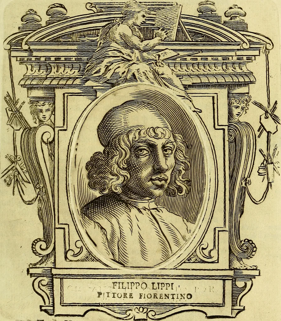 An illustration from Vite de più eccellenti pittori scultori ed architetti, 1767, leaf 582
