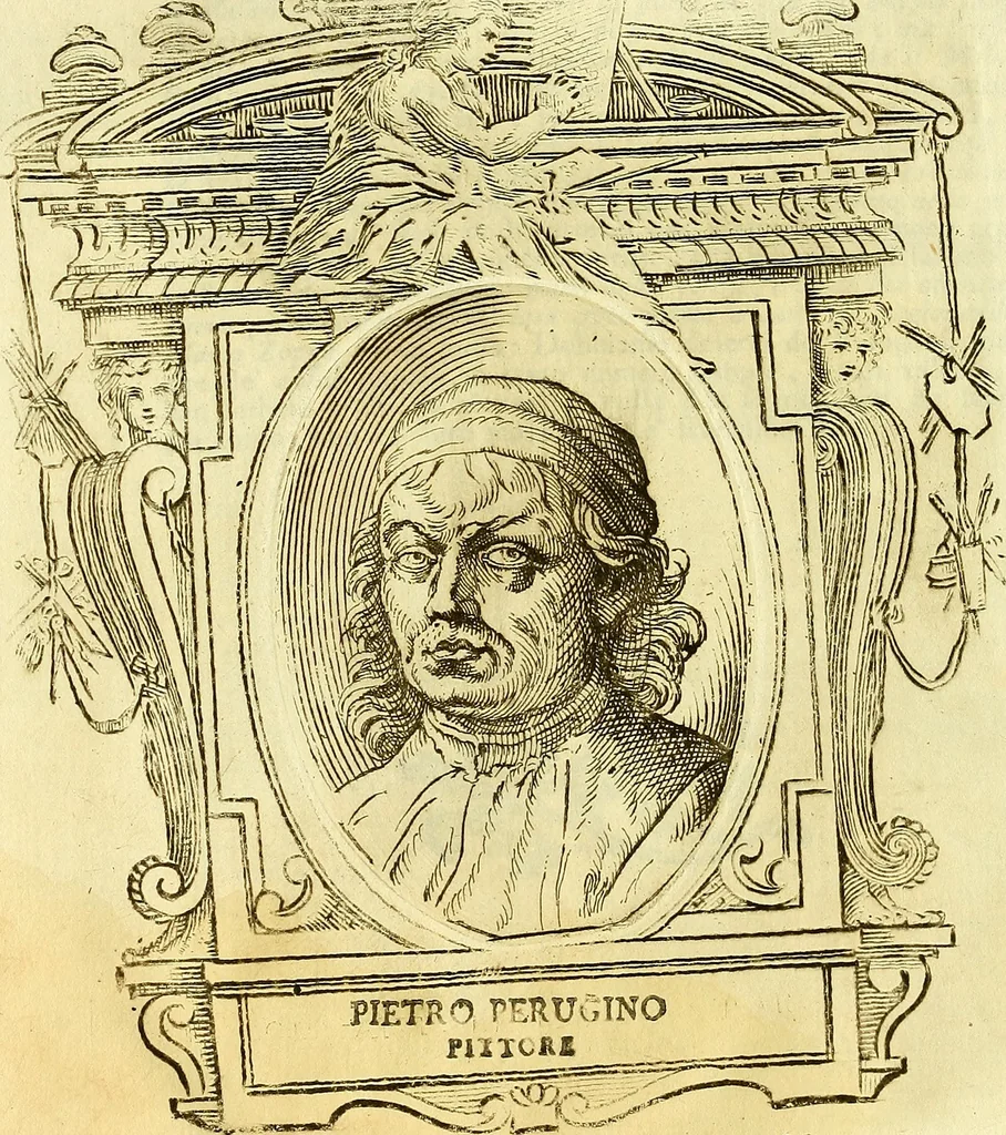 An illustration from Vite de più eccellenti pittori scultori ed architetti, 1767, leaf 619