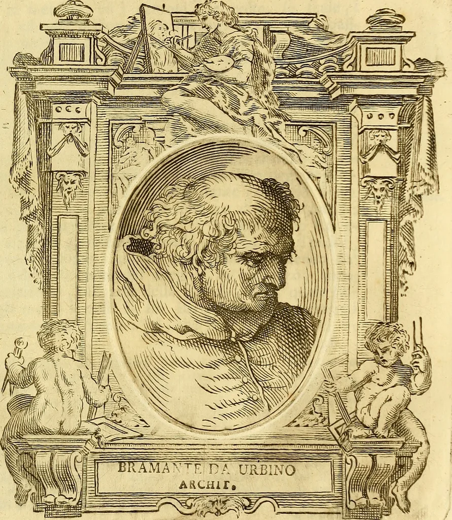 An illustration from Vite de più eccellenti pittori scultori ed architetti, 1767, leaf 102
