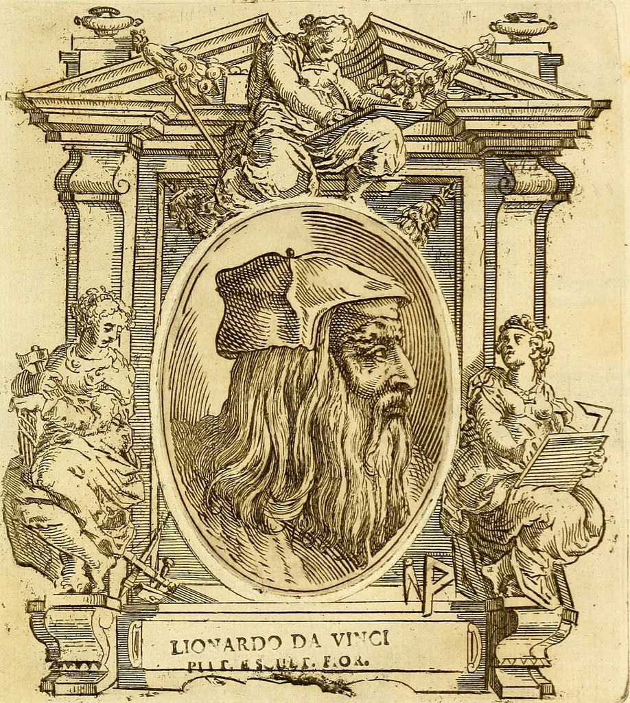 An illustration from Vite de più eccellenti pittori scultori ed architetti, 1767, leaf 22