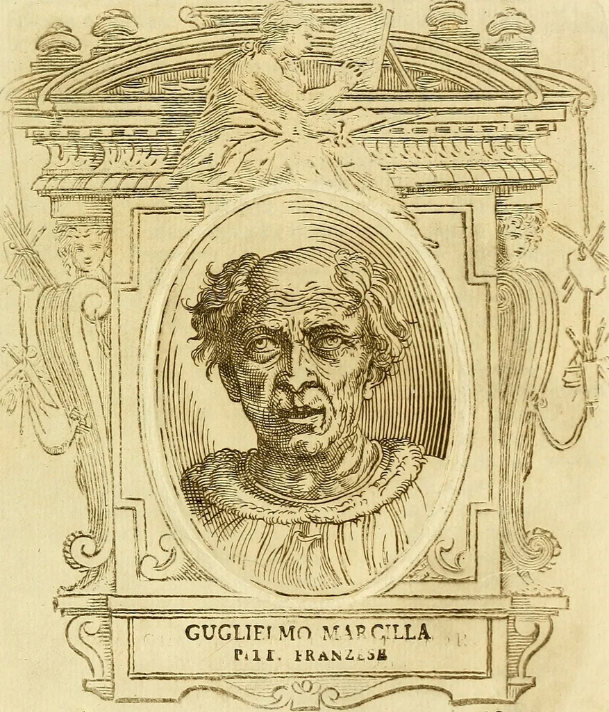An illustration from Vite de più eccellenti pittori scultori ed architetti, 1767, leaf 264