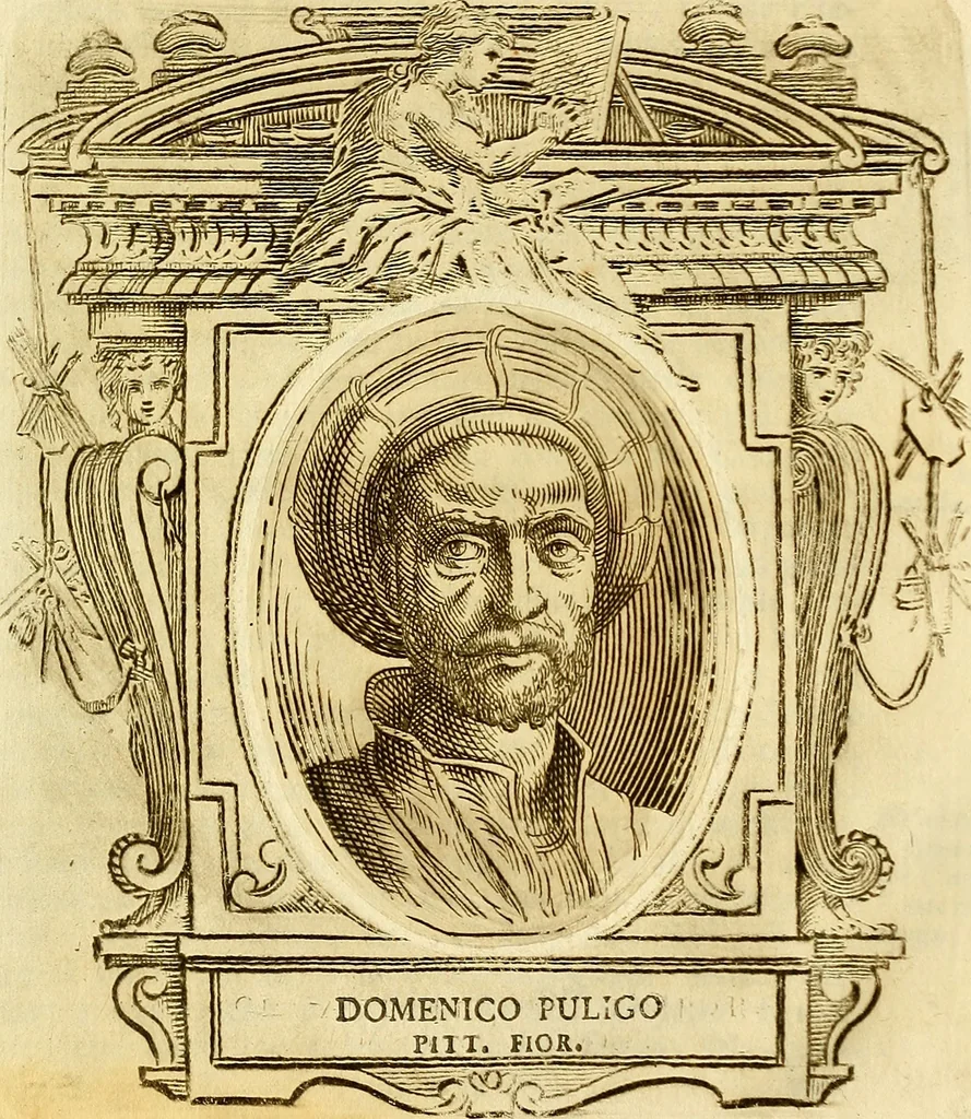 An illustration from Vite de più eccellenti pittori scultori ed architetti, 1767, leaf 294
