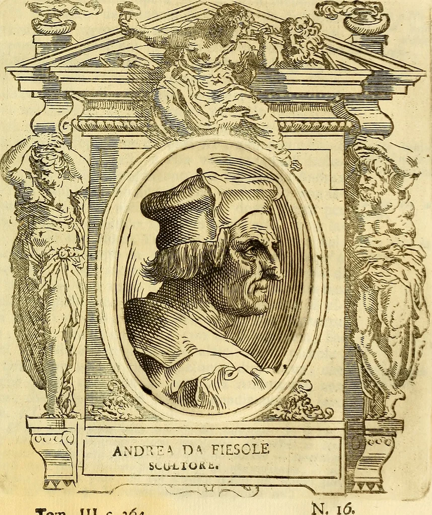 An illustration from Vite de più eccellenti pittori scultori ed architetti, 1767, leaf 302