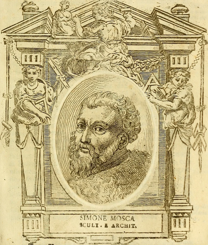 An illustration from Vite de più eccellenti pittori scultori ed architetti, 1767, leaf 222