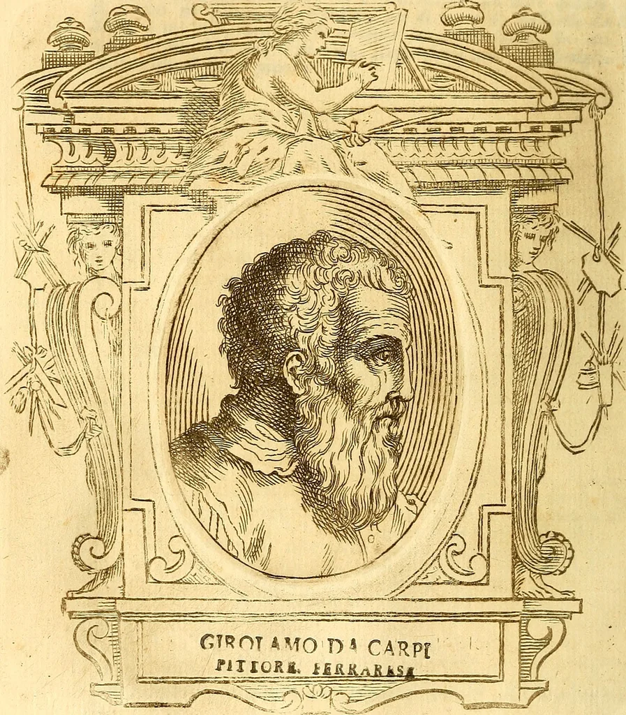 An illustration from Vite de più eccellenti pittori scultori ed architetti, 1767, leaf 341