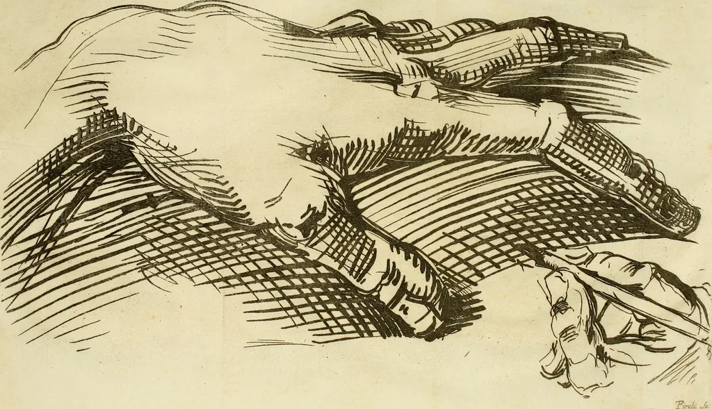 An illustration from Vite de più eccellenti pittori scultori ed architetti, 1767, leaf 187