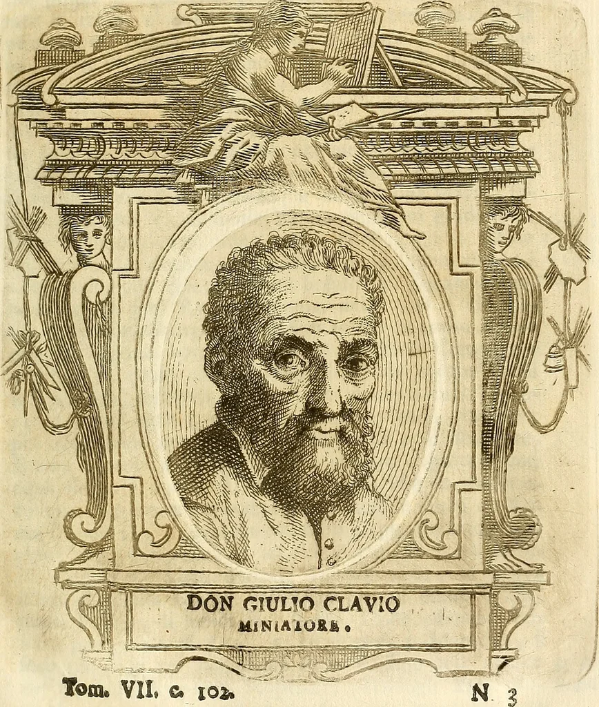 An illustration from Vite de più eccellenti pittori scultori ed architetti, 1767, leaf 114
