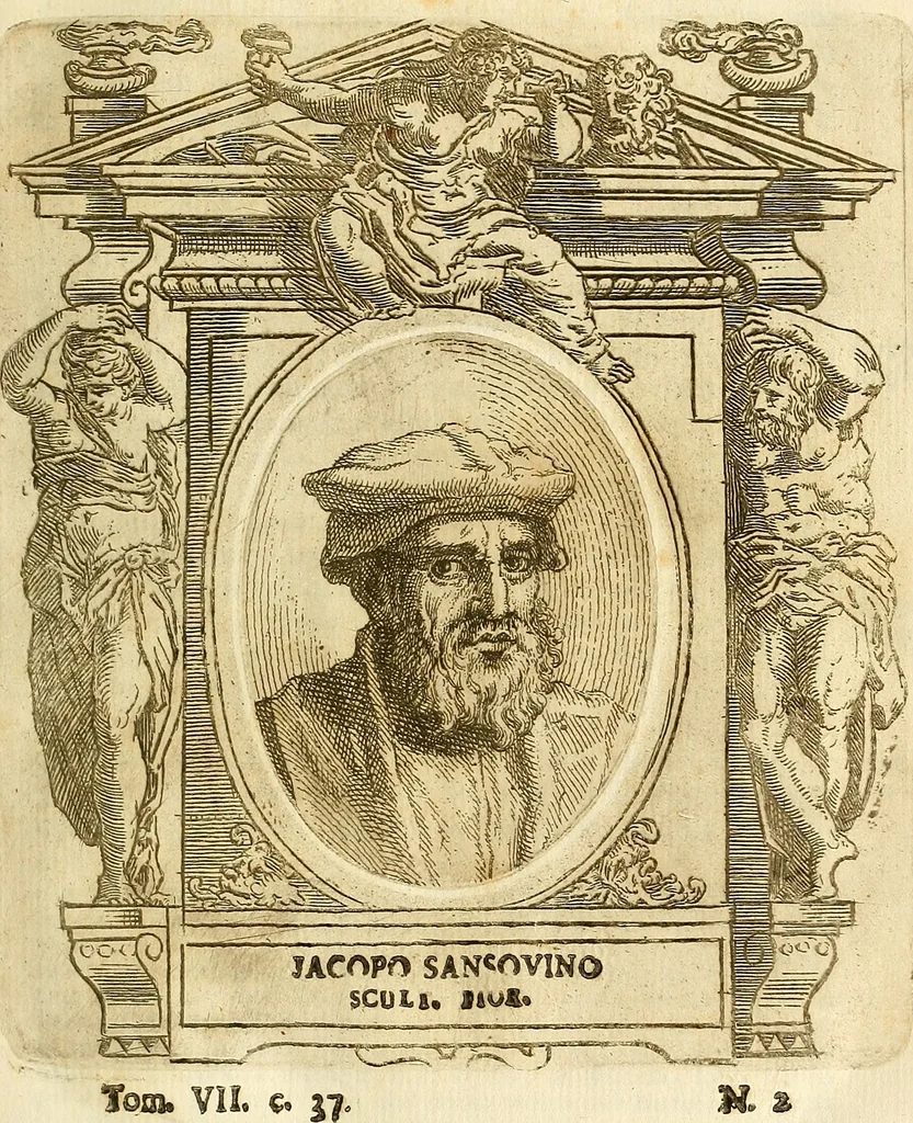 An illustration from Vite de più eccellenti pittori scultori ed architetti, 1767, leaf 48