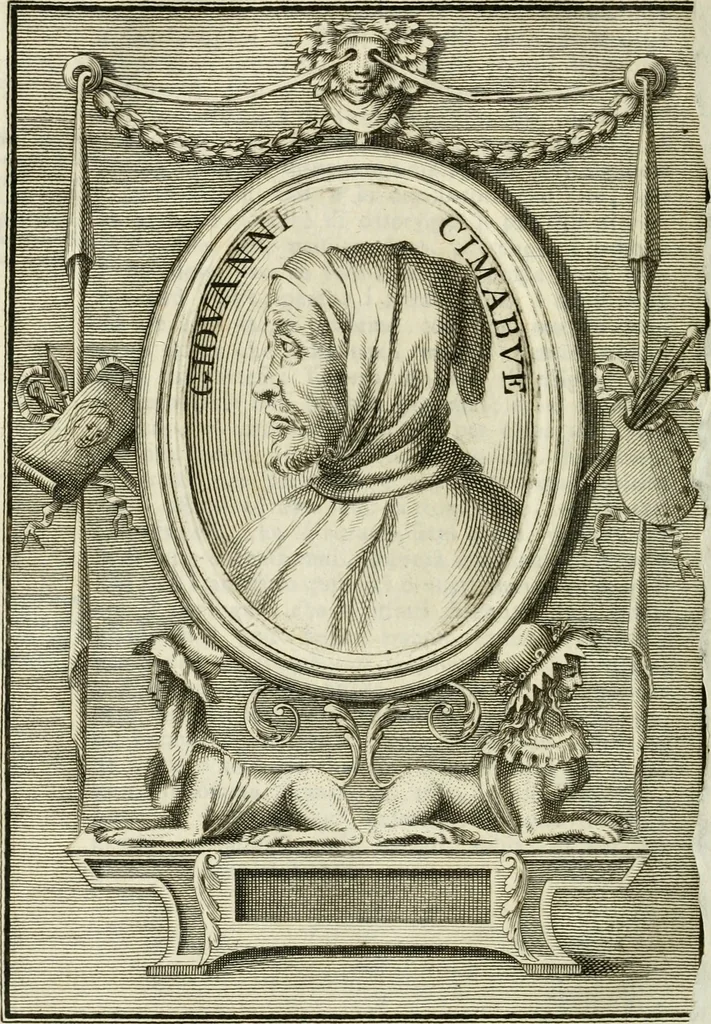 An illustration from Vite de' più eccellenti pittori, scultori e architetti, 1791, leaf 311