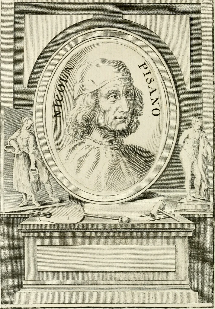 An illustration from Vite de' più eccellenti pittori, scultori e architetti, 1791, leaf 353