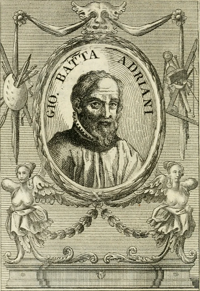 An illustration from Vite de' più eccellenti pittori, scultori e architetti, 1791, leaf 15