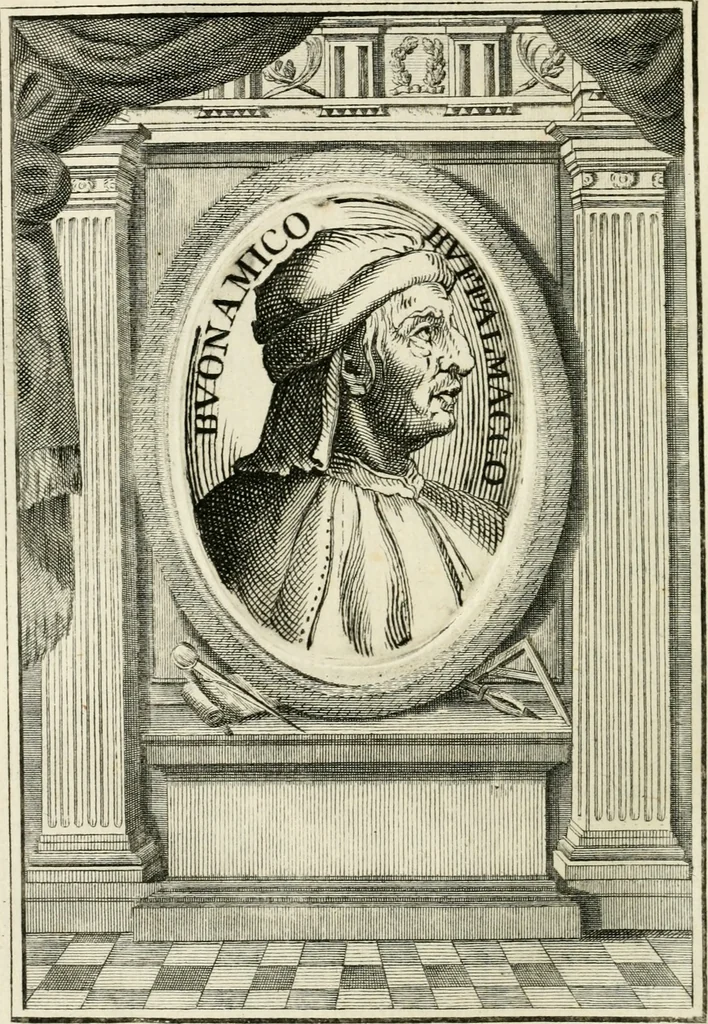 An illustration from Vite de' più eccellenti pittori, scultori e architetti, 1791, leaf 189