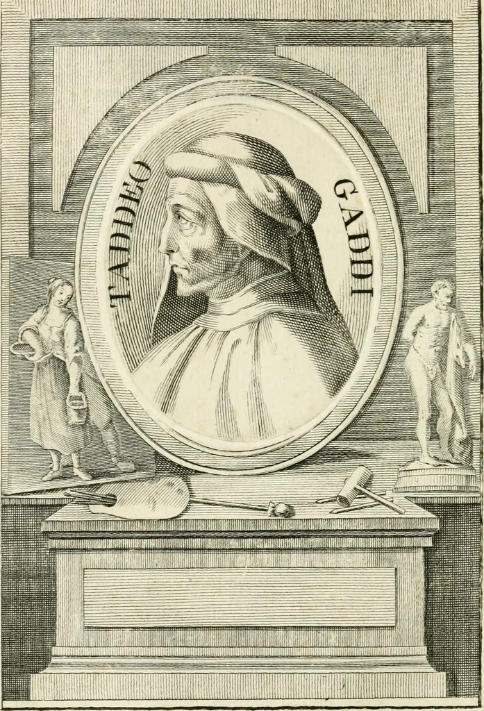 An illustration from Vite de' più eccellenti pittori, scultori e architetti, 1791, leaf 253
