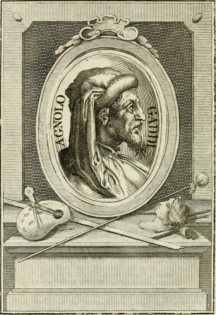 An illustration from Vite de' più eccellenti pittori, scultori e architetti, 1791, leaf 309