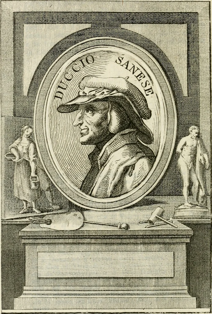 An illustration from Vite de' più eccellenti pittori, scultori e architetti, 1791, leaf 329