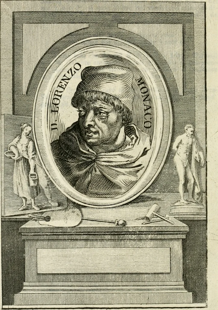 An illustration from Vite de' più eccellenti pittori, scultori e architetti, 1791, leaf 393