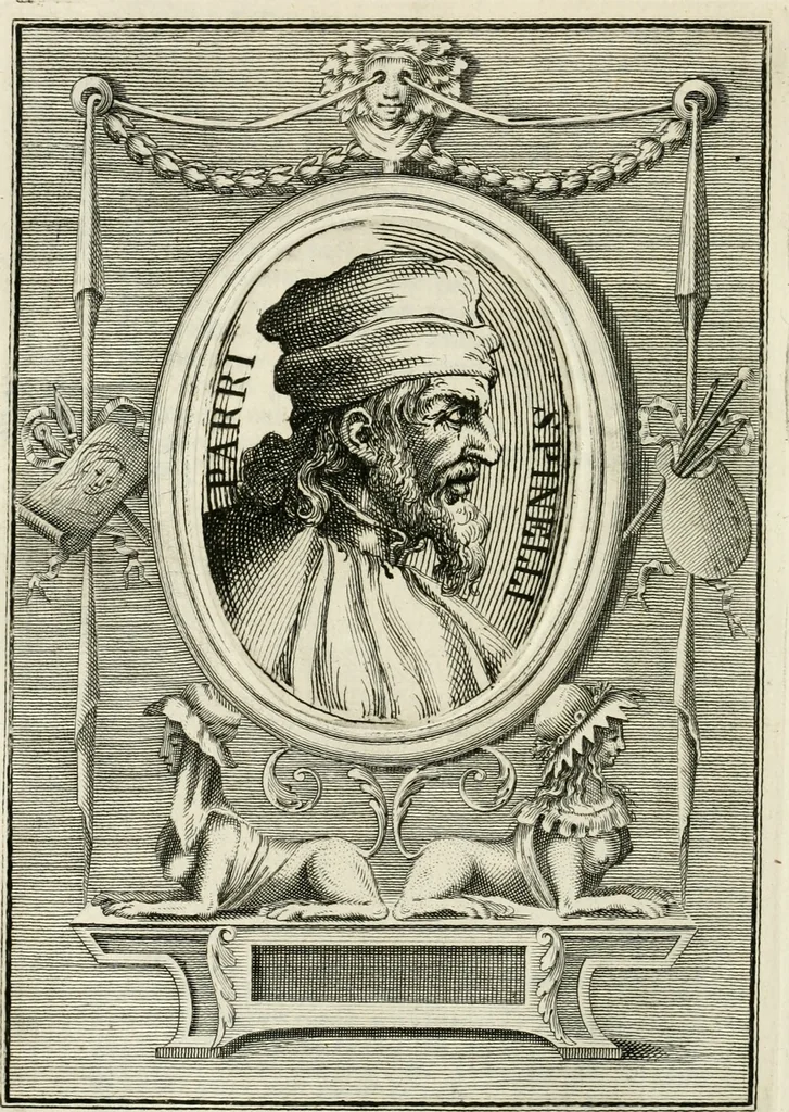 An illustration from Vite de' più eccellenti pittori, scultori e architetti, 1791, leaf 131