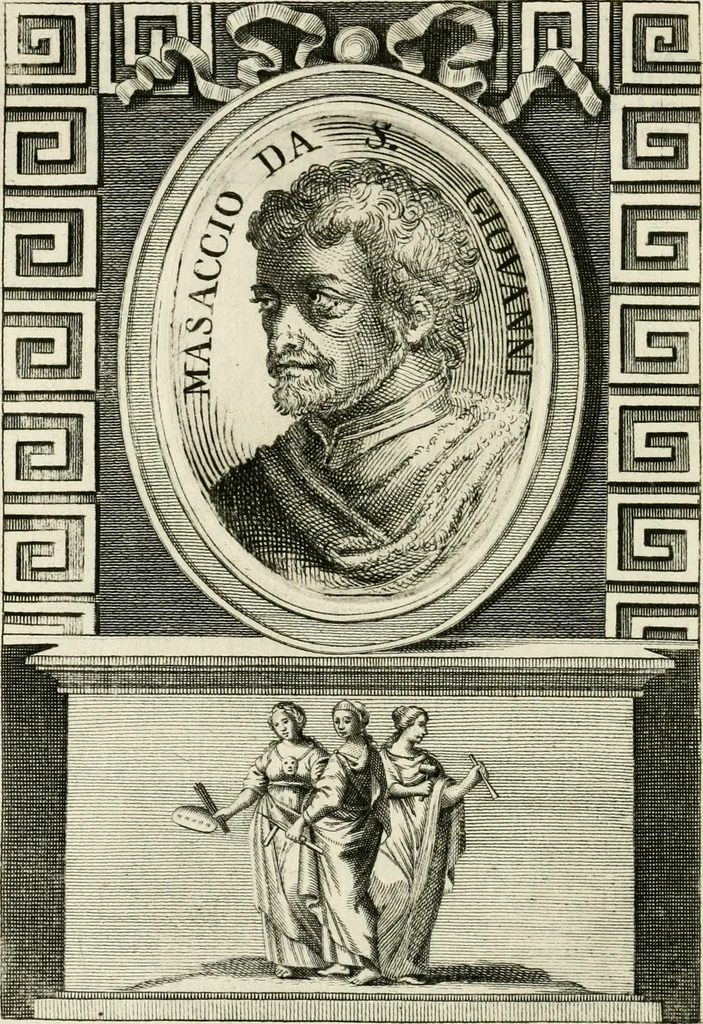 An illustration from Vite de' più eccellenti pittori, scultori e architetti, 1791, leaf 145