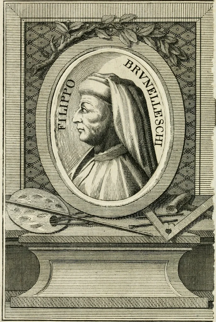 An illustration from Vite de' più eccellenti pittori, scultori e architetti, 1791, leaf 161
