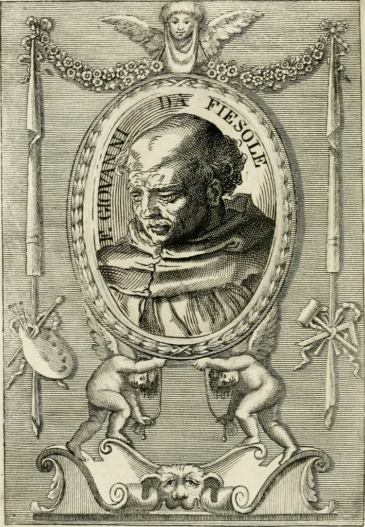 An illustration from Vite de' più eccellenti pittori, scultori e architetti, 1791, leaf 305