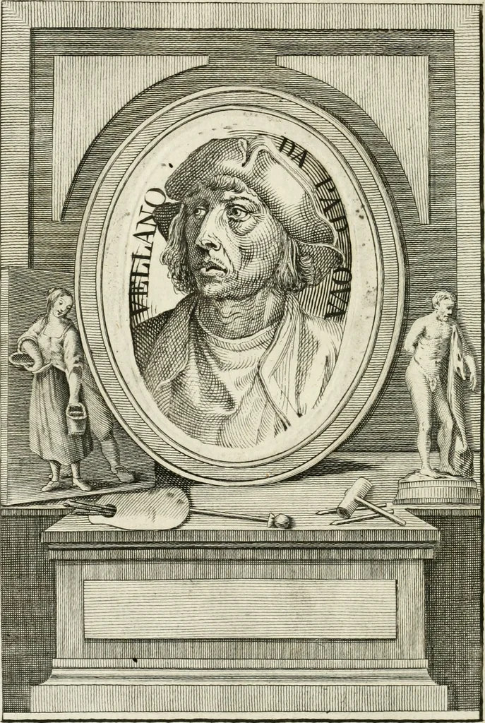 An illustration from Vite de' più eccellenti pittori, scultori e architetti, 1791, leaf 381