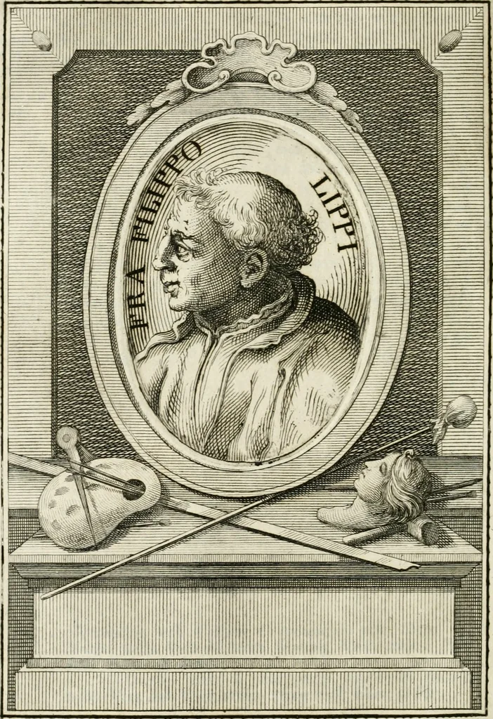 An illustration from Vite de' più eccellenti pittori, scultori e architetti, 1791, leaf 387