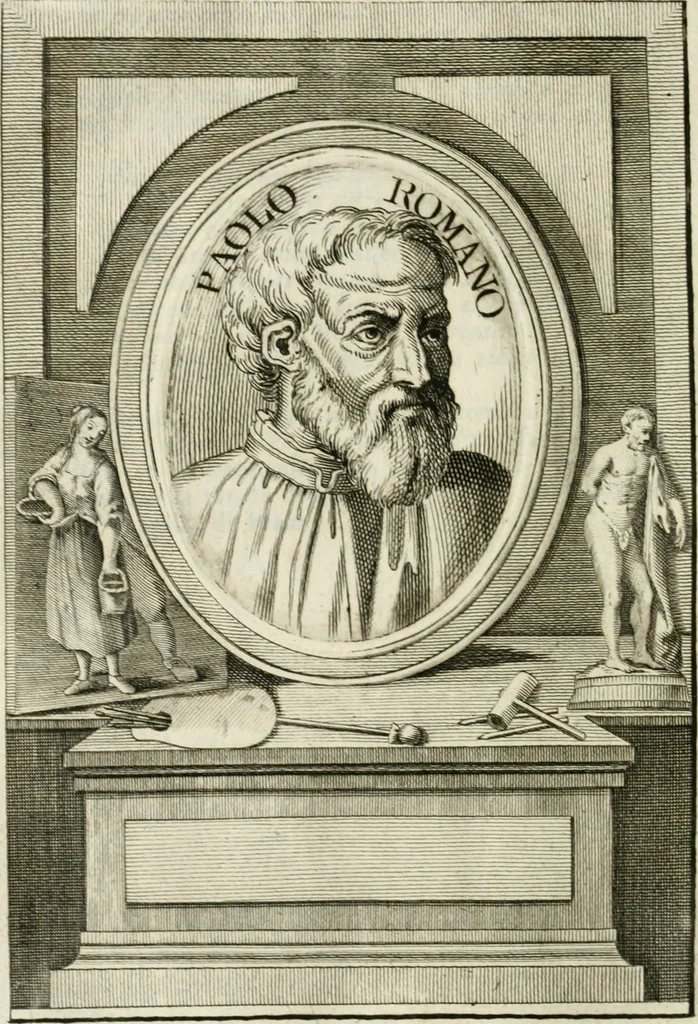An illustration from Vite de' più eccellenti pittori, scultori e architetti, 1791, leaf 403