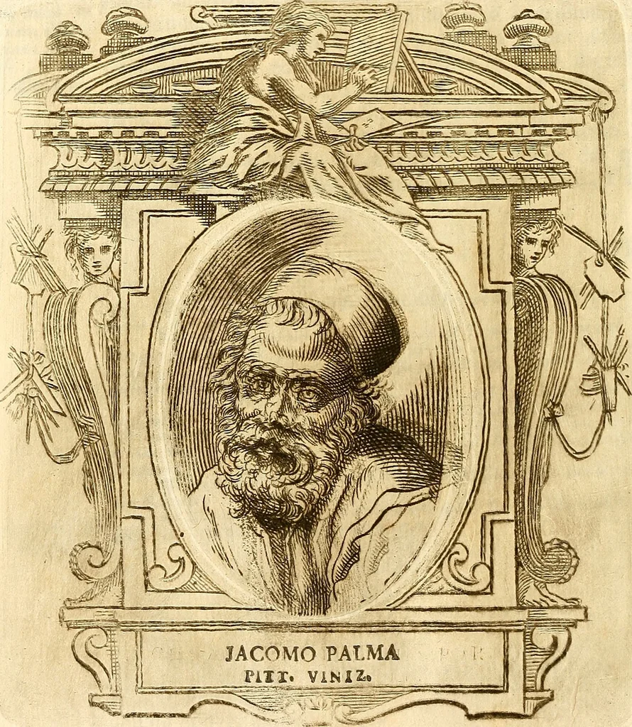 An illustration from Vite de più eccellenti pittori scultori ed architetti, 1767, leaf 191