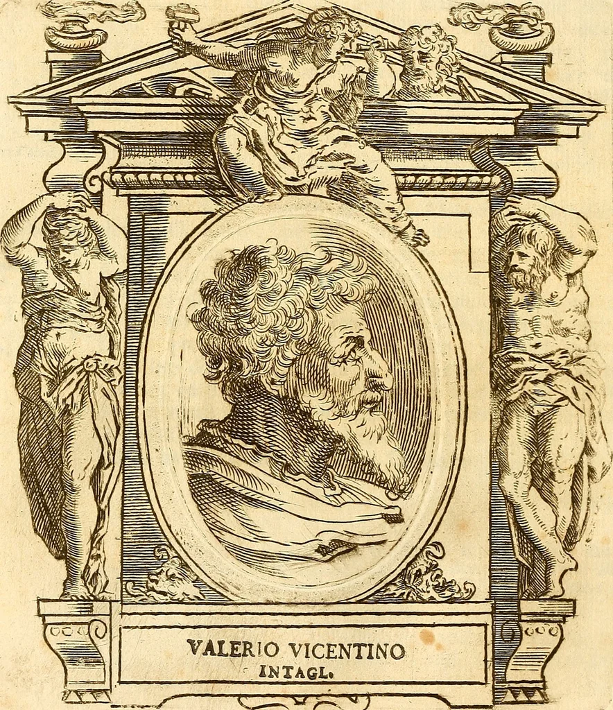 An illustration from Vite de più eccellenti pittori scultori ed architetti, 1767, leaf 289