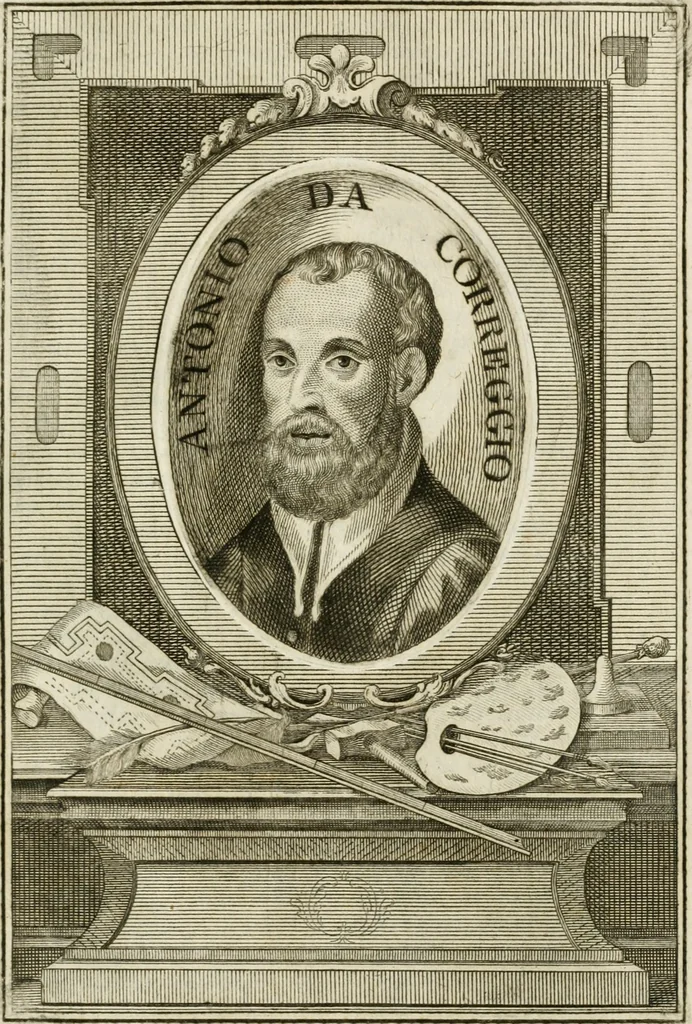 An illustration from Vite de' più eccellenti pittori, scultori e architetti, 1791, leaf 126