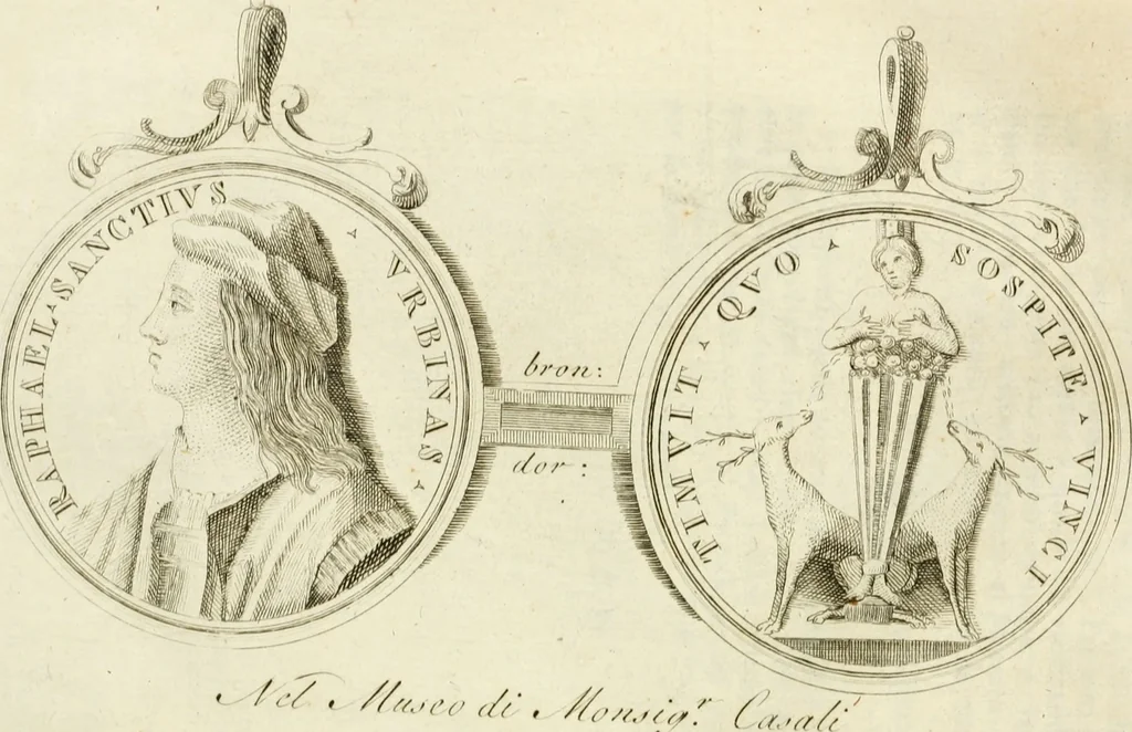 An illustration from Vite de' più eccellenti pittori, scultori e architetti, 1791, leaf 271