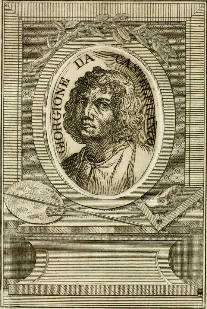 An illustration from Vite de' più eccellenti pittori, scultori e architetti, 1791, leaf 97