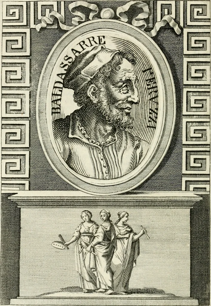An illustration from Vite de' più eccellenti pittori, scultori e architetti, 1791, leaf 125