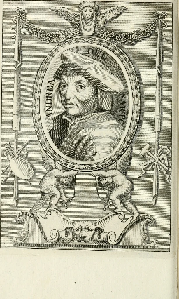 An illustration from Vite de' più eccellenti pittori, scultori e architetti, 1791, leaf 159