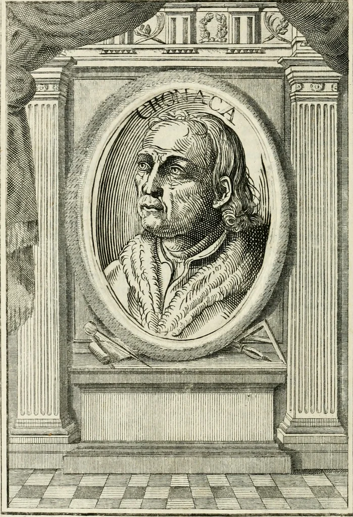 An illustration from Vite de' più eccellenti pittori, scultori e architetti, 1791, leaf 27
