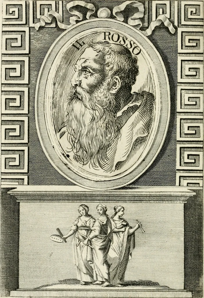 An illustration from Vite de' più eccellenti pittori, scultori e architetti, 1791, leaf 329