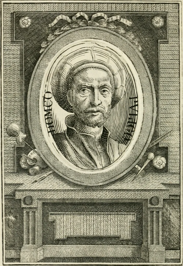 An illustration from Vite de' più eccellenti pittori, scultori e architetti, 1791, leaf 43