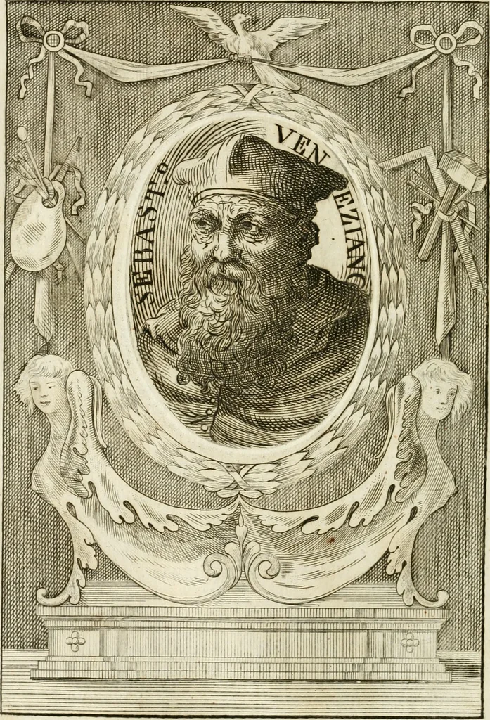 An illustration from Vite de' più eccellenti pittori, scultori e architetti, 1791, leaf 257