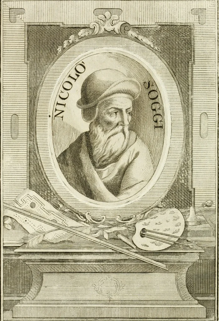 An illustration from Vite de' più eccellenti pittori, scultori e architetti, 1791, leaf 367
