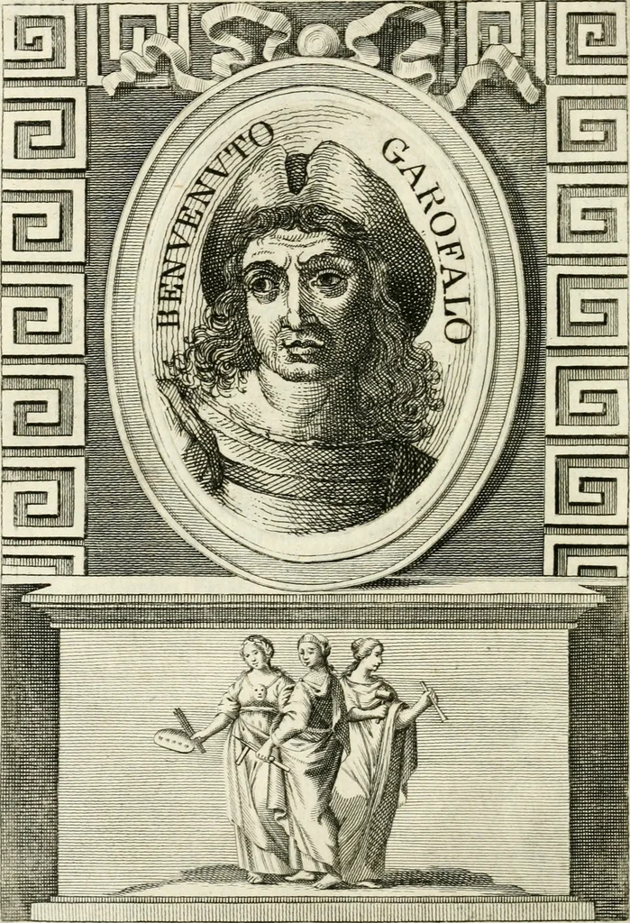 An illustration from Vite de' più eccellenti pittori, scultori e architetti, 1791, leaf 353