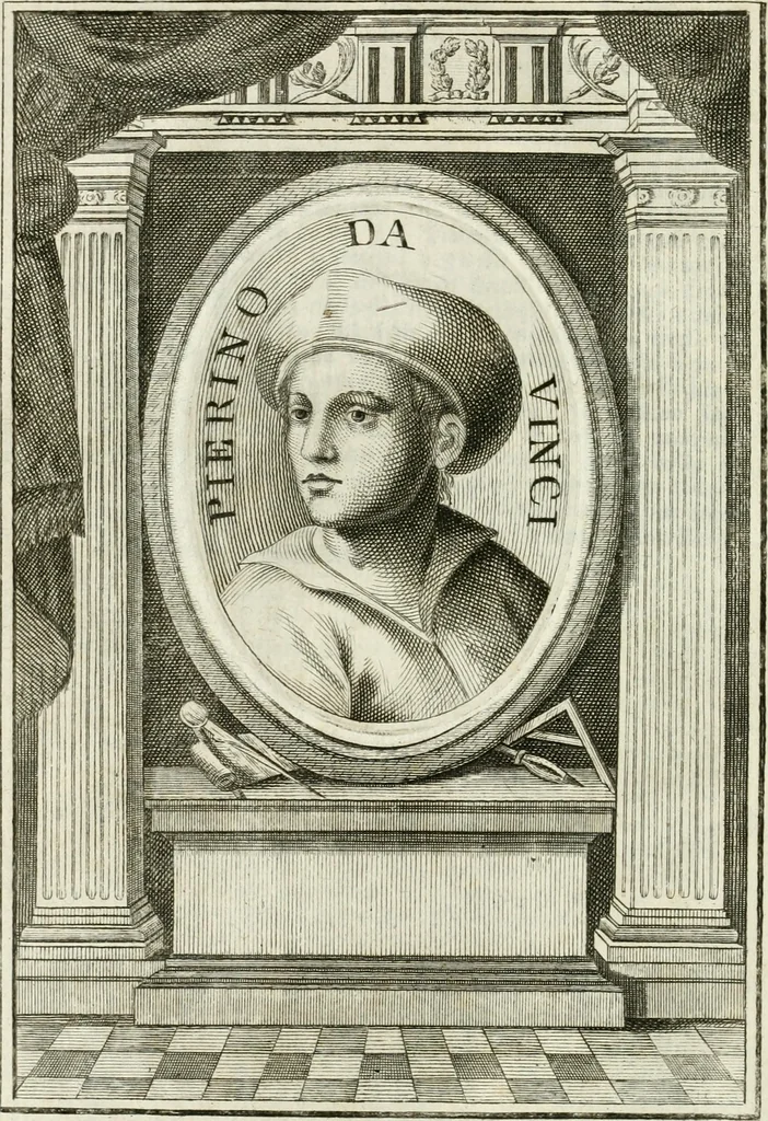 An illustration from Vite de' più eccellenti pittori, scultori e architetti, 1791, leaf 61