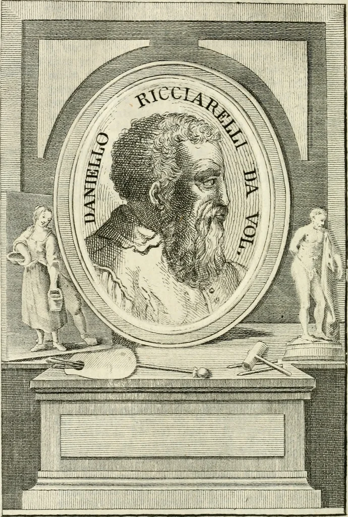 An illustration from Vite de' più eccellenti pittori, scultori e architetti, 1791, leaf 185
