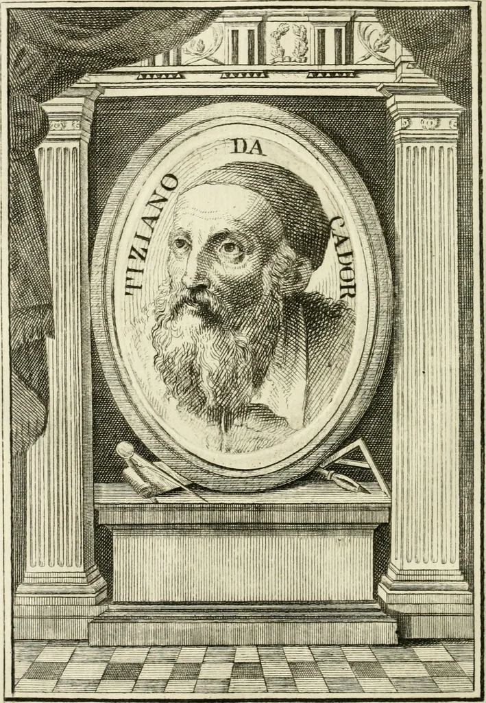 An illustration from Vite de' più eccellenti pittori, scultori e architetti, 1791, leaf 273