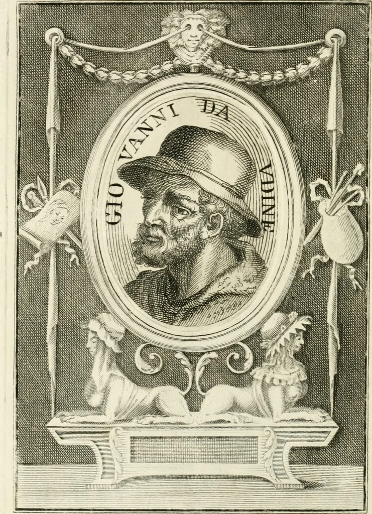 An illustration from Vite de' più eccellenti pittori, scultori e architetti, 1791, leaf 35