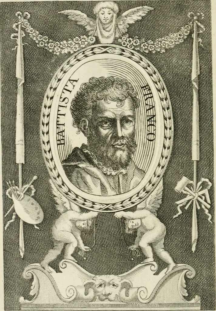 An illustration from Vite de' più eccellenti pittori, scultori e architetti, 1791, leaf 53