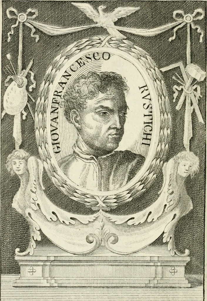 An illustration from Vite de' più eccellenti pittori, scultori e architetti, 1791, leaf 83