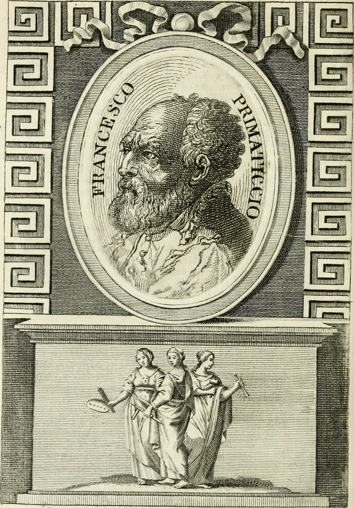 An illustration from Vite de' più eccellenti pittori, scultori e architetti, 1791, leaf 225